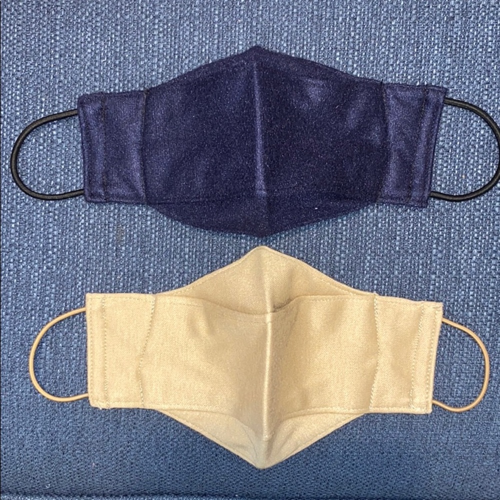 Navy blue face mask